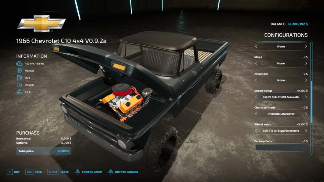 1966 Chevy K10 Full Version v1.0.0.0