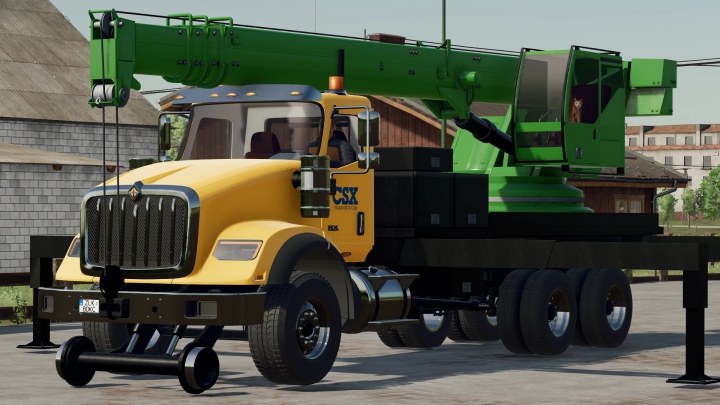 Image: Hi-Rail HX620 Crane Truck v1.0.0.0 0