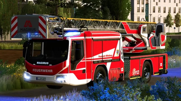 fs22-mods, Magirus M32L AS n.B. Turntable ladder v1.0.2.0