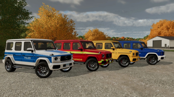 fs22-mods,  Mercedes Benz G-Class V8 Biturbo v1.0.0.0