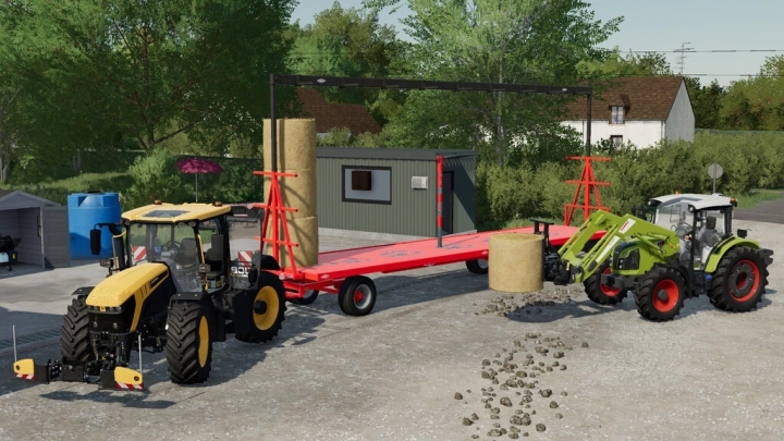 fs22-mods, Orenge Bale Trailer Pack v1.0.0.0