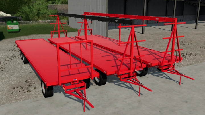 Image: Orenge Bale Trailer Pack v1.0.0.0 4