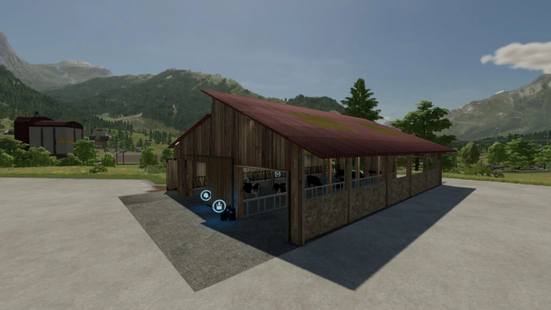 Modern Free-Range Cattle Barn v1.0.0.0