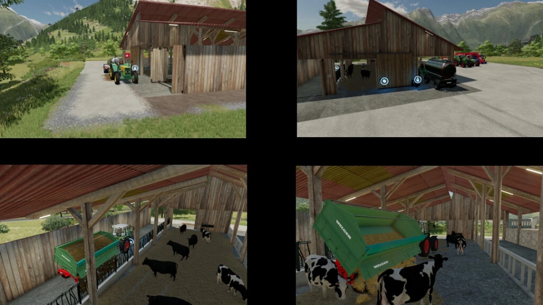 Modern Free-Range Cattle Barn v1.0.0.0