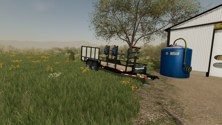 fs22-mods,  Bigtex lawncare trailer