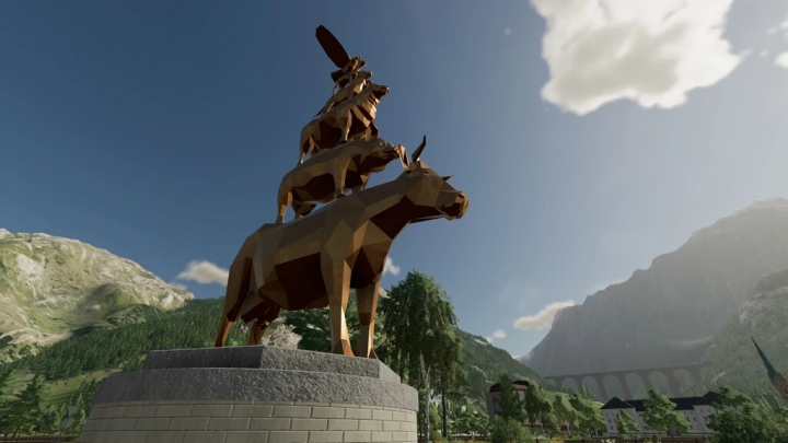 fs22-mods, Animal Statue Prefab v1.0.0.0