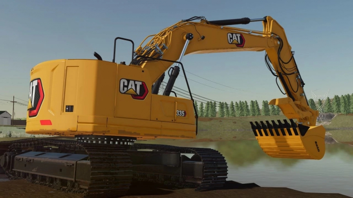 fs22-mods,  Caterpillar 335 Hydraulic Excavator v1.0.0.0