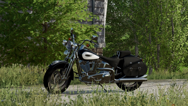 fs22-mods,  Harley-Davidson Heritage Springer 2002 v1.0.0.0