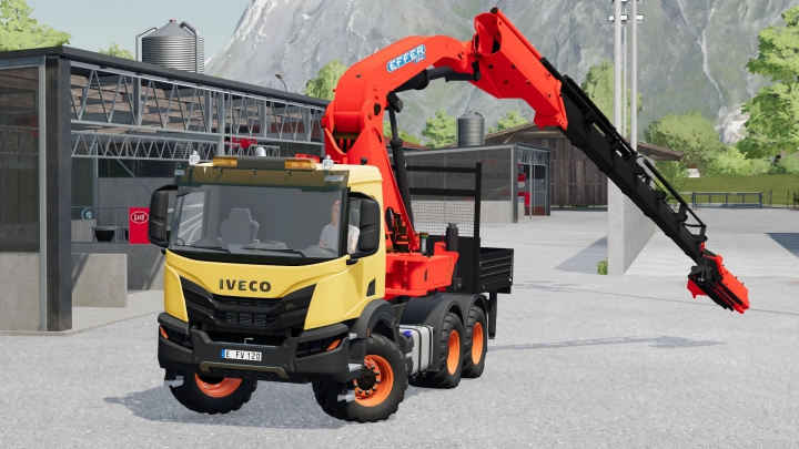 Image: Iveco X-Way with Effer Crane v2.0.0.0