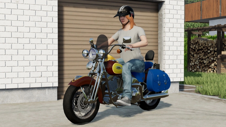 fs22-mods, 2002 Harley Davidson Heritage Springer v2.0.0.0