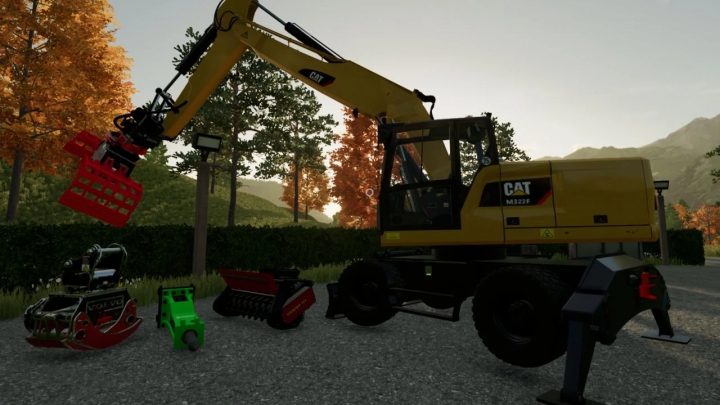 fs22-mods, Caterpillar 322F v1.2.0.0