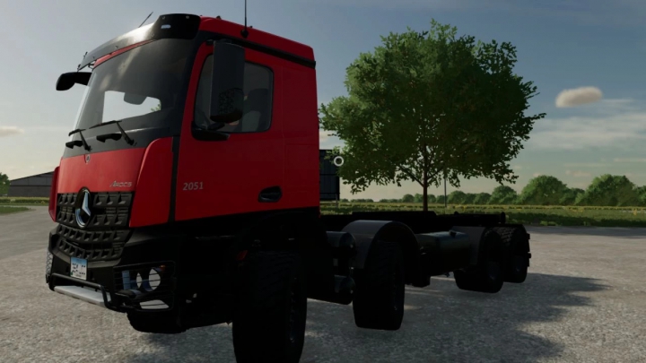 fs22-mods,  Mercedes Arocs 8x8 ITRunner v1.0.0.0