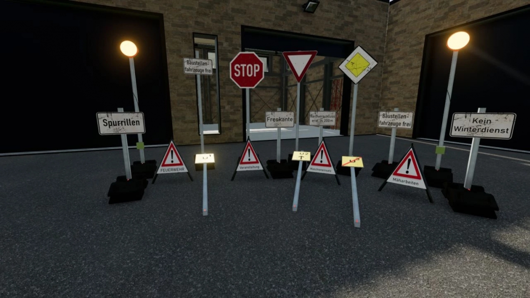 Construction site signs pack v1.1.0.0