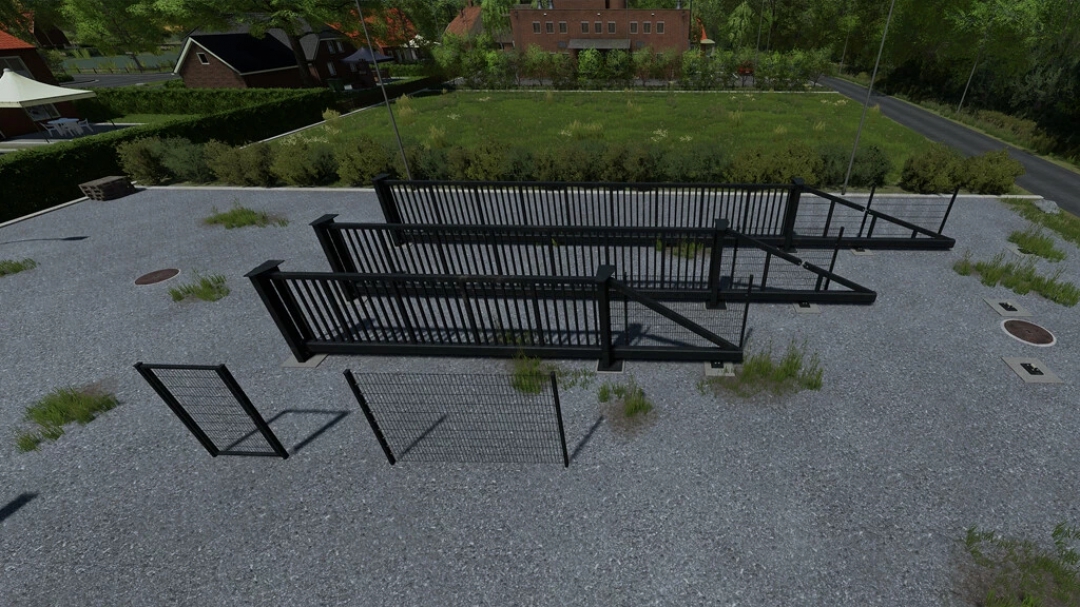 Double Rod Mat Fence Pack v1.0.0.0