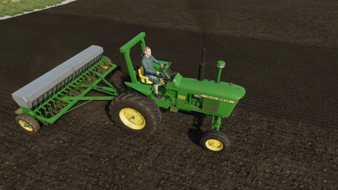 John Deere B 12ft Grain Drill v1.0.0.0