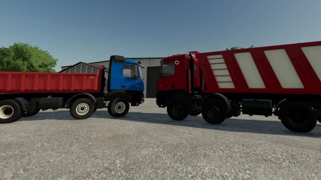 Mercedes Arocs 8x8 ITRunner v1.0.0.0