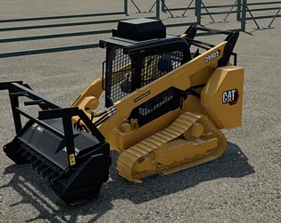 Tri-State Cat 299D3 metal track skid steer v1.0.0.0