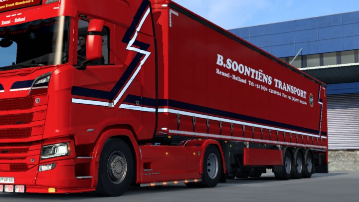 fs22-mods,  B.SOONTIENS Transport skin for Scania S v1.0