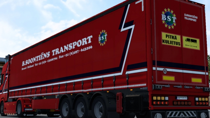 Image: B.SOONTIENS Transport skin for Scania S v1.0 2