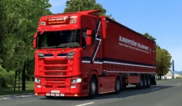 Image: B.SOONTIENS Transport skin for Scania S v1.0 1