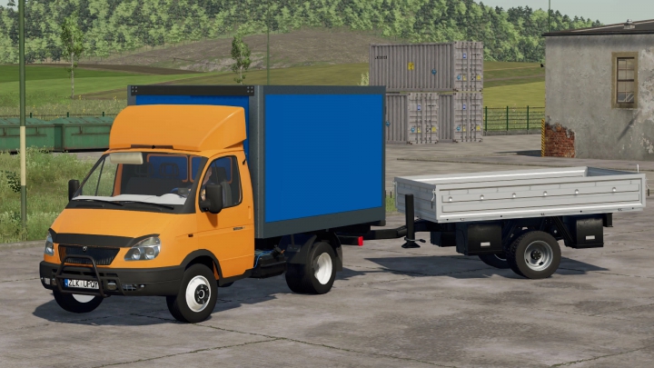 fs22-mods,  Gazel Truck & Trailer v1.0.0.0