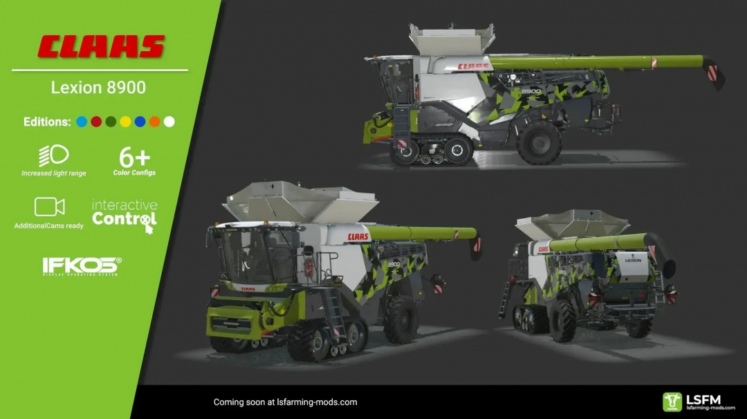 Claas Harvester Pack v1.0.0.1