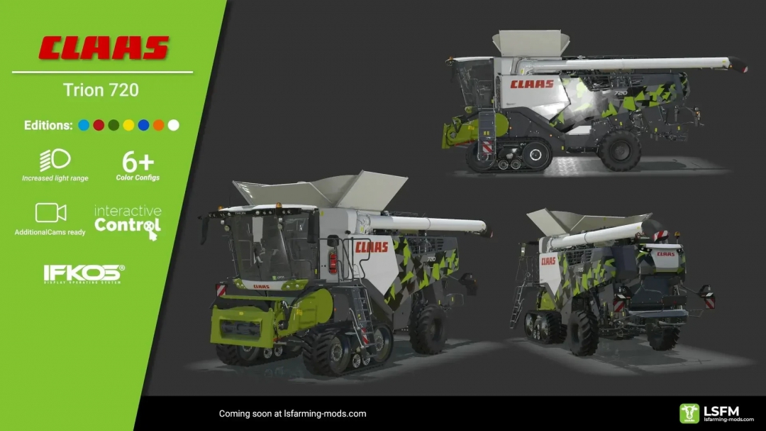 Claas Harvester Pack v1.0.0.1