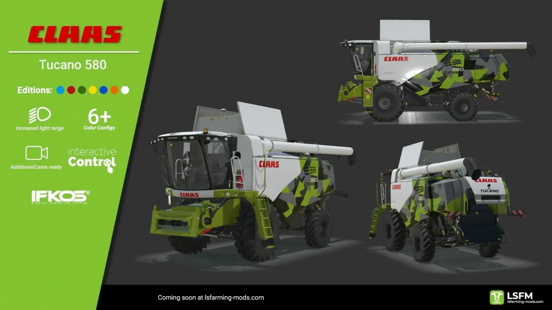 Claas Harvester Pack v1.0.0.1