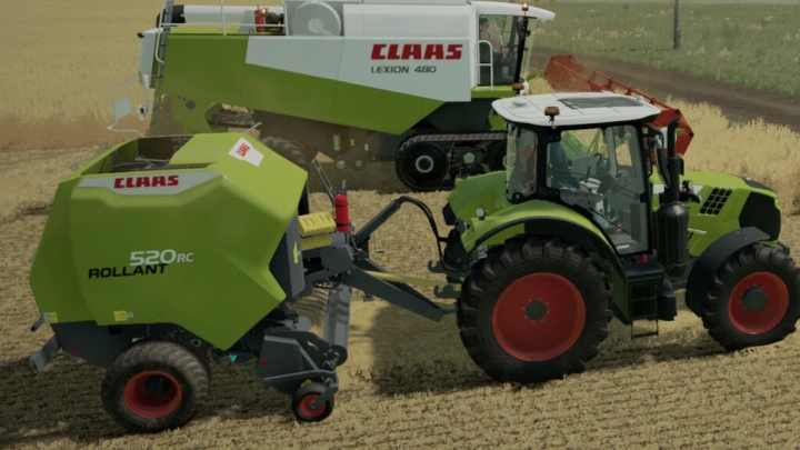 fs22-mods,  Claas Rollant 520 v1.0.0.0