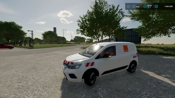 fs22-mods,  Renault Kangoo Orange Services v1.0.0.0