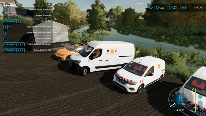 Image: Renault Master Orange Electrical Services v1.0.0.0 0