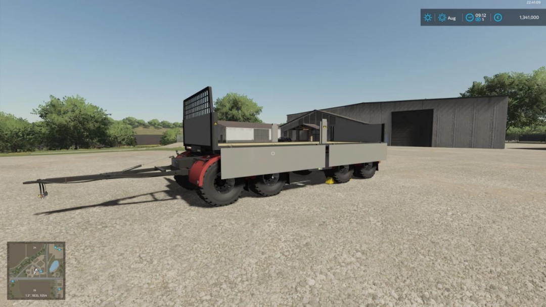 4 axles european style autoload trailer v1.0.0.0