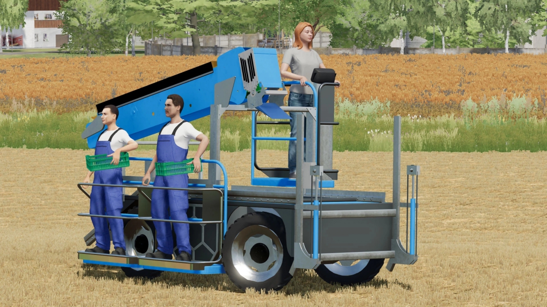 Grape Harvester with harvesting Brigade v1.0.0.0