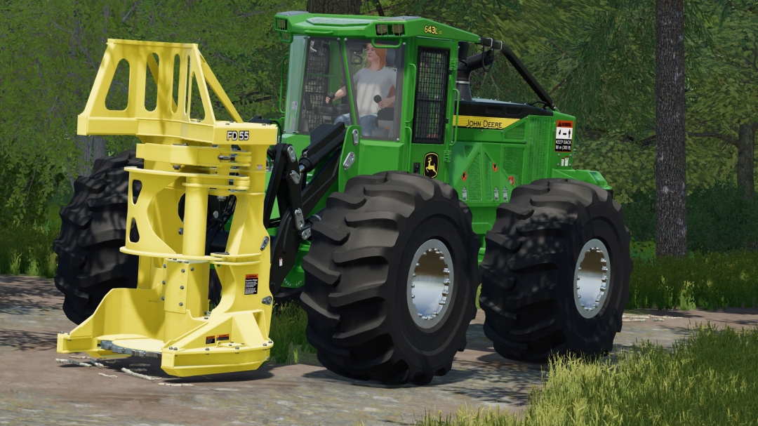 John Deere 643L-II Feller Buncher v1.0.0.0