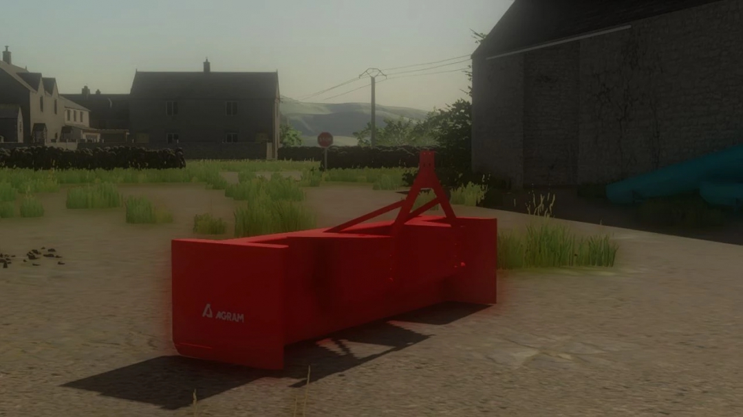 Rabot agricole AGRAM rouge v1.0.0.0