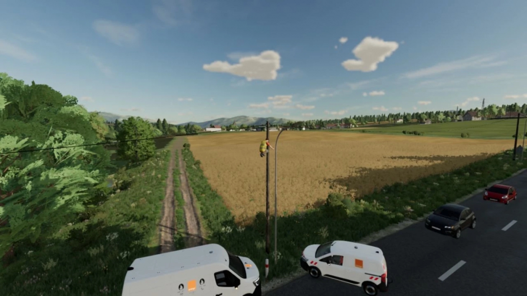 Renault Master Orange Electrical Services v1.0.0.0