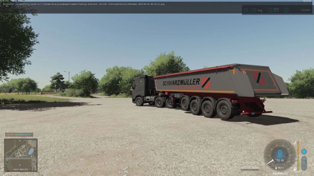 Schwarz Mueller Alu 4 axles Tipper trailer v1.0.0.0