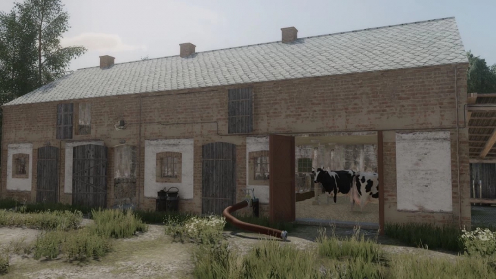 Image: Farm building with cows v1.0.0.0 0