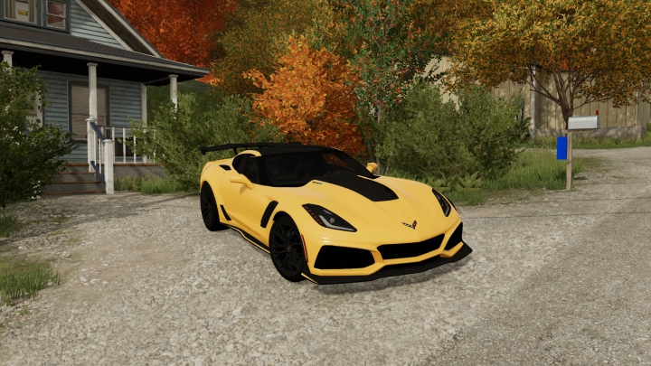 fs22-mods,  Chevrolet C7 Corvette ZR1 2019 v1.0.0.0