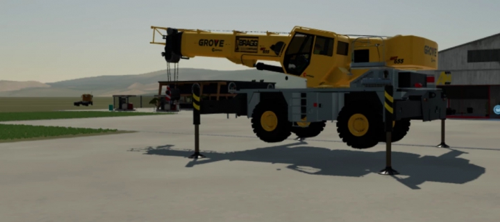 Image: Grove GRT 655 Rough Terrain Crane lift straps v1.0.0.0 1