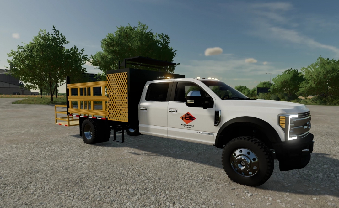 2018 F350 Traffic Control Truck v1.0.0.0