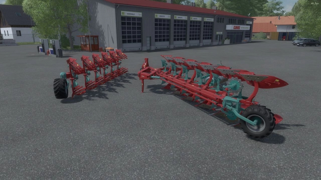 Kverneland I-Plough 2500 6 Furrows v1.0.0.0