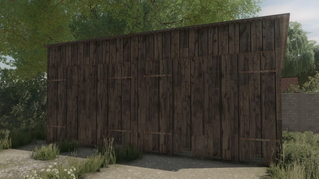 Old wooden garage v1.0.0.0