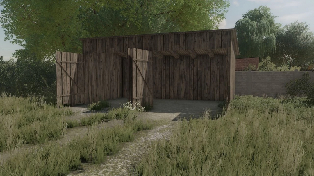 Old wooden garage v1.0.0.0