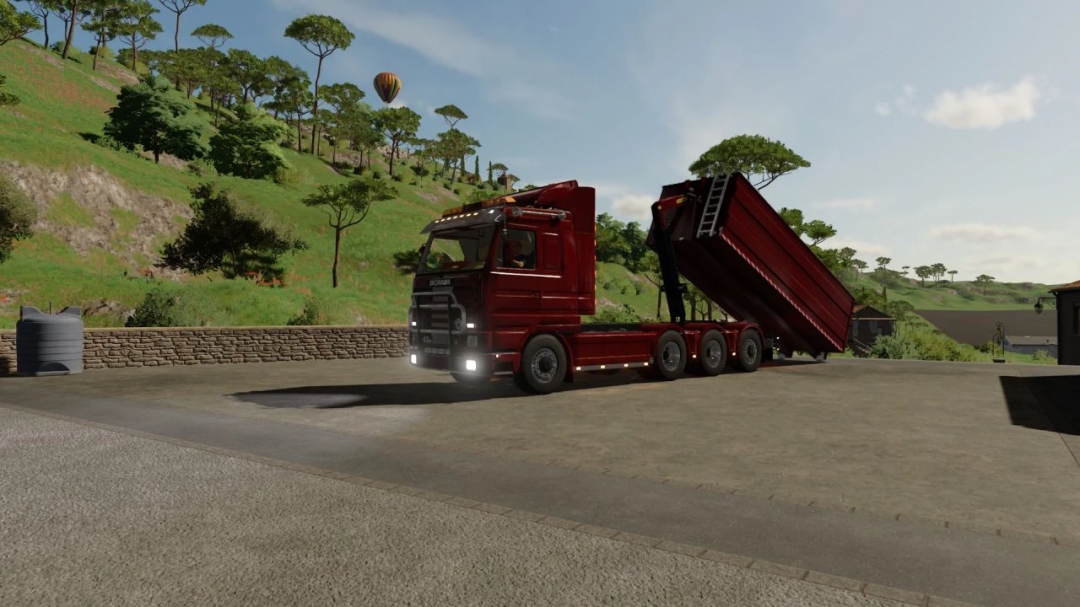 Scania 143M Hooklift v1.0.0.0