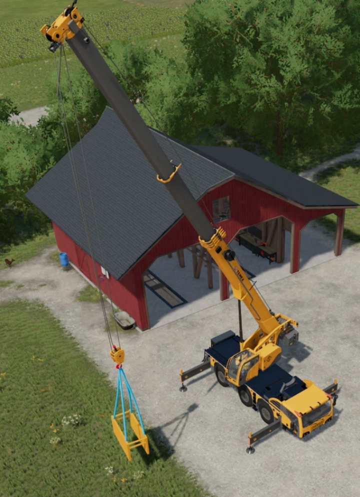 fs22-mods,  FSM's 3 Axle Terex Crane Edit v1.0.0.0