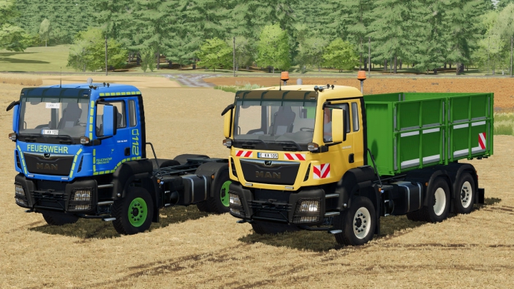 fs22-mods, MAN TGS 18.500 Semi & Kipper Trucks v1.0.0.0