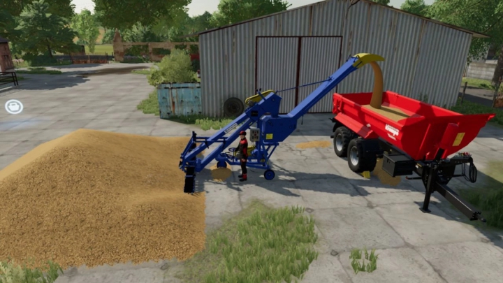 fs22-mods,  ZZP-60 Russian Grain Thrower v1.0.0.2