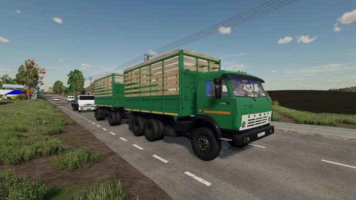 Image: KamAZ-55102 + Trailer v1.0.1.0 1