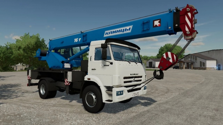 fs22-mods,  Kamaz crane Klincy 4x2 v2.0.0.0